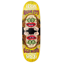 Heroin Skateboards Auntie Razor Egg Skateboard Deck 9.75" (Various Wood Stains)