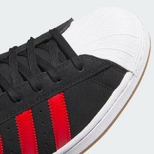 Adidas Skateboarding Superstar ADV Core Black/Better Scarlet/Cloud White Shoes