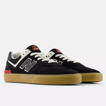 New Balance Numeric 574 Vulc Black/Sea Salt/Gum Shoes