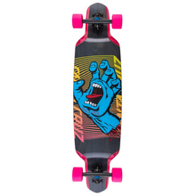 Santa Cruz Skateboards Split Hand Drop Thru Complete Skateboard Longboard 9.5" x 37.52"