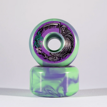 Sabbath Wheels Death Wizard Green/Purple Devils Formula Conical Skateboard Wheels 97a 60mm