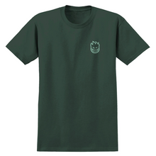 Spitfire Wheels Floral Classic Swirl T-Shirt Forest