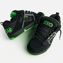 DVS Comanche Black/Charcoal/Lime Shoes