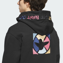 Adidas Skateboarding X Mark Gonzales Graphic Embroidered Hoodie Sweatshirt Black