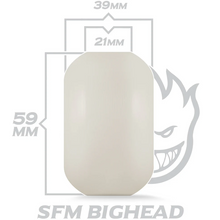 Spitfire Wheels Big Head Skateboard Wheels 99du 59mm
