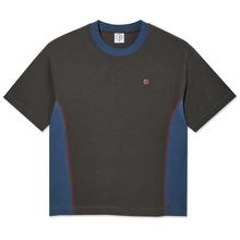 Polar Skate Co Surf Panel T-Shirt Dirty Black/Grey Blue