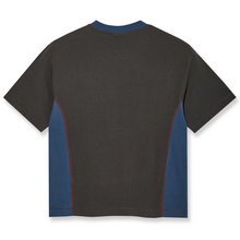 Polar Skate Co Surf Panel T-Shirt Dirty Black/Grey Blue