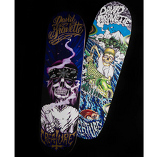 Creature Skateboards Gravette Hippie Skull 20th Skateboard Deck 8.3"