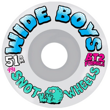 Snot Wheel Co Wide Boys Clear Skateboard Wheels 99a 51mm