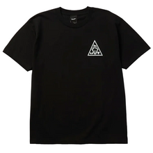 HUF X Spitfire Sticker Triple Triangle S/S T-Shirt Black