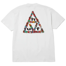 HUF X Spitfire Sticker Triple Triangle S/S T-Shirt White