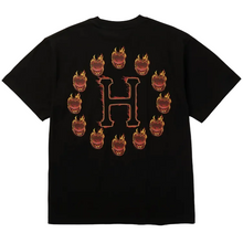 HUF X Spitfire Flame Galaxies S/S T-Shirt Black