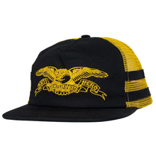 Anti Hero Basic Eagle Black/Yellow Snapback Cap