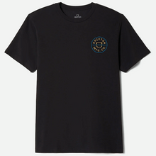 Brixton Crest II Standard S/S T-Shirt Black/Copper/Medium Blue