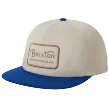 Brixton Grade Snapback Cap Whitecap/Royal