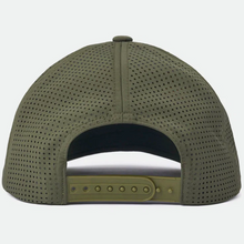 Brixton Crest MP Netplus Snapback Cap Military Olive