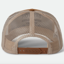 Brixton Redoubt Trucker Snapback Cap Washed Copper/Sand