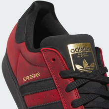Adidas Skateboarding Superstar ADV Better Scarlet/Core Black/Gold Metallic Shoes