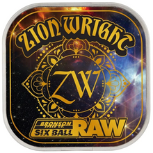 Bronson Speed Co Zion Wright Pro 6-Ball Raw Silver Orange Skateboard Bearings