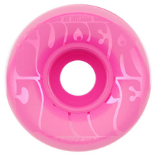 OJ Wheels Soft Mini Super Juice Pink Bubble Gum Transparent Pink Skateboard Wheels 78a 55mm