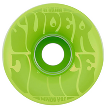 OJ Wheels Soft Mini Super Juice Green Bubble Gum Transparent Green Skateboard Wheels 78a 60mm
