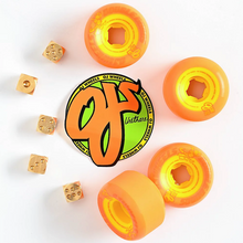 OJ Wheels Double Duro Orange Pastel Skateboard Wheels Orange 101/95a 53mm