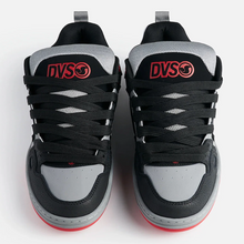 DVS Comanche Black/White/Charcoal/Red Shoes