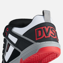 DVS Comanche Black/White/Charcoal/Red Shoes