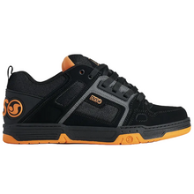 DVS Comanche Black/Charcoal/Orange Shoes