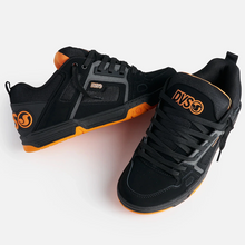 DVS Comanche Black/Charcoal/Orange Shoes