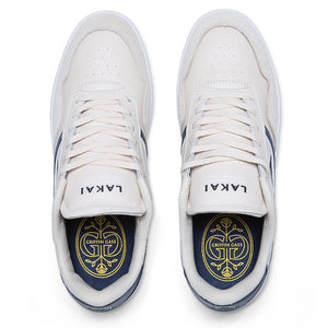 Lakai Terrace Cream/Navy Suede Shoes