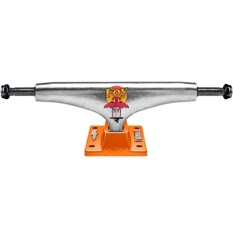 Thunder Trucks Foy Fauna Pro Editions Polished/Orange Skateboard Trucks 148mm