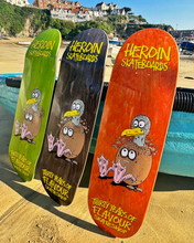 Heroin Skateboards x 30 Years of Flavour Seagull Egg Skateboard Deck 9.125" (Various Wood Stains)