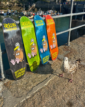 Heroin Skateboards x 30 Years of Flavour Seagull Egg Skateboard Deck 9.125" (Various Wood Stains)