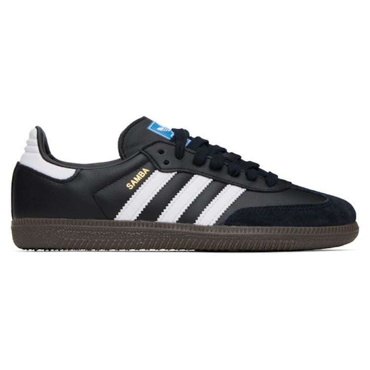 Adidas Skateboarding Samba ADV Core Black/FTWR White/Gold Metallic Shoes