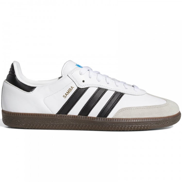 Adidas Skateboarding Samba ADV White/Core Black/Gum Shoes