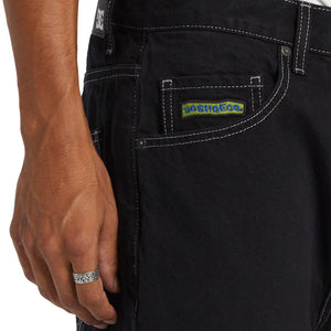 DCSHOECO Worker Baggy Fit Black Tint Jeans