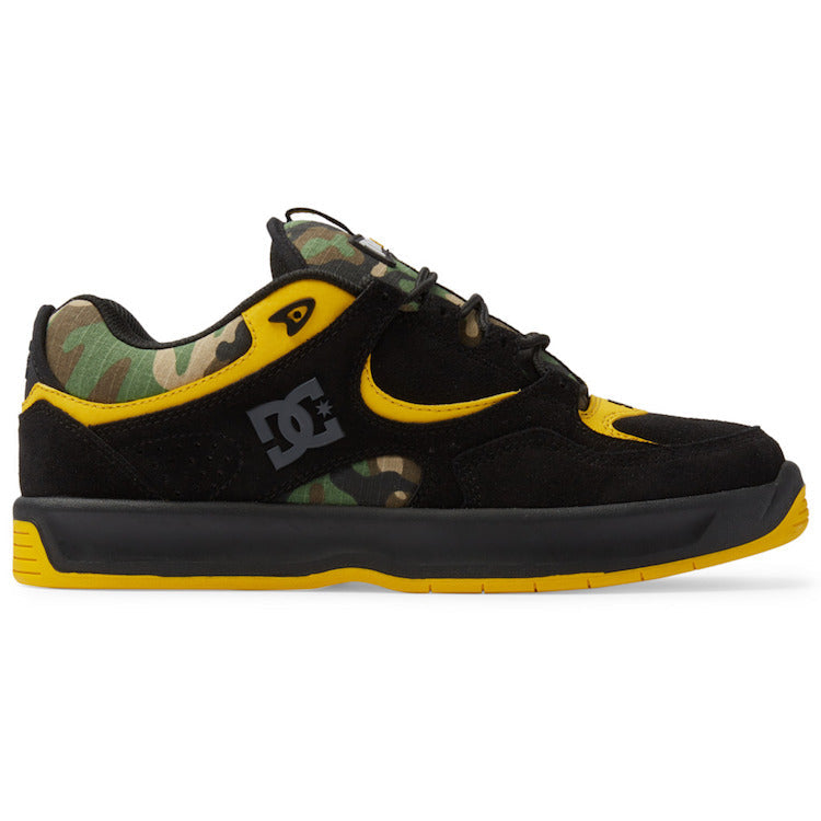 DCSHOECO X THRASHER KALYNX Black/Yellow/Camo Shoes – Flavour Skateshop