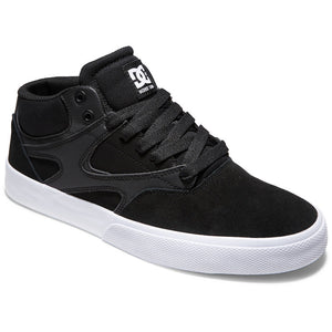 DCSHOECO Kalis Vulc Mid Black/Black/White Shoes