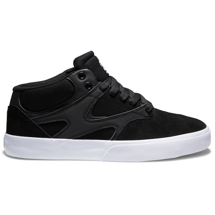 DCSHOECO Kalis Vulc Mid Black/Black/White Shoes