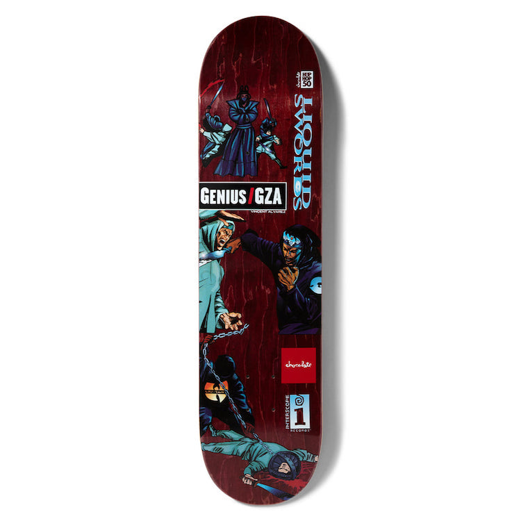 Chocolate Skateboards Alvarez Liquid Swords Skateboard Deck 8.25