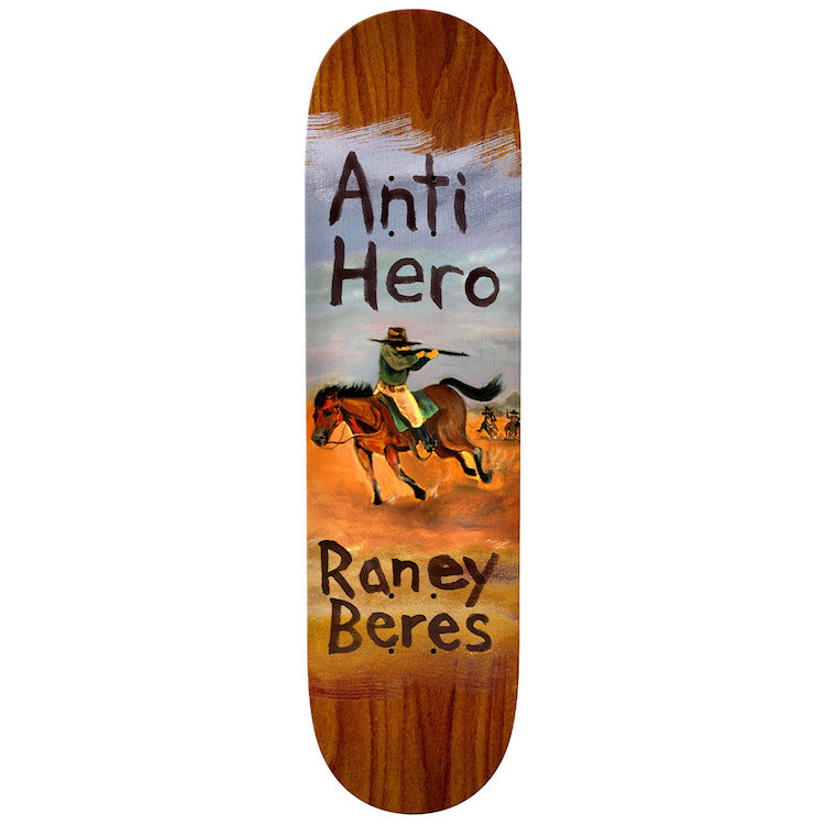 Anti Hero Skateboards Raney Beres Old West Skateboard Deck 8.4