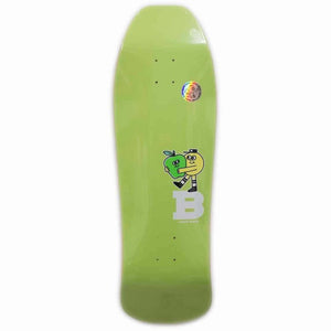 Blast Skates Fruity Bunch Apple Scent (Shaped) Skateboard Deck 10"