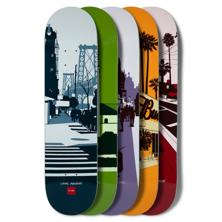 Chocolate Skateboards City Series '23 Full Series Skateboard Decks