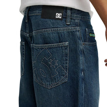 DCSHOECO Worker Baggy Fit Denim Double That Dark Denim Jeans