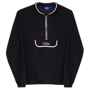 Helas Flurry Fleece Quarter Zip Sweatshirt Navy