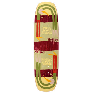 Heroin Skateboards Tom Day Papillon Skateboard Deck 9"