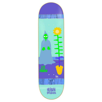 Heroin Skateboards Lee Yankou Papillon Skateboard Deck 8.5