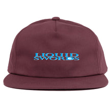 Chocolate Skateboards Liquid Swords 5-Panel Snapback Wine