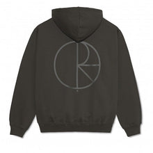 Polar Skate Co Dave Stroke Logo Hoodie Dirty Black